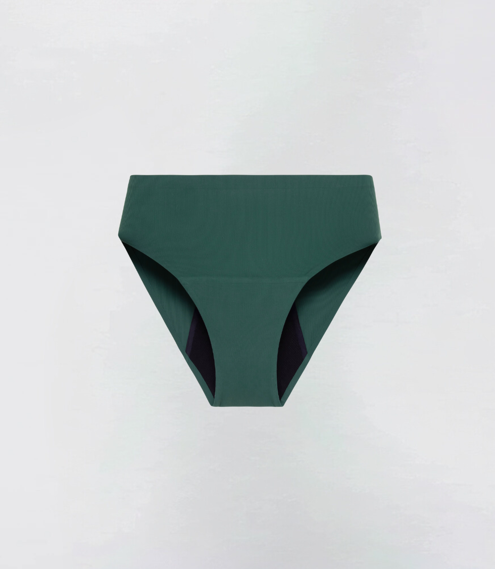 High Waisted - Ribbed - 100% Lekvrij