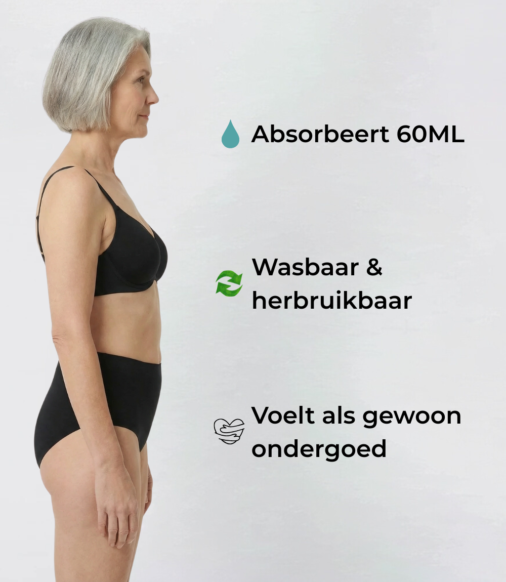 High Waist - Naadloos - 100% Lekvrij