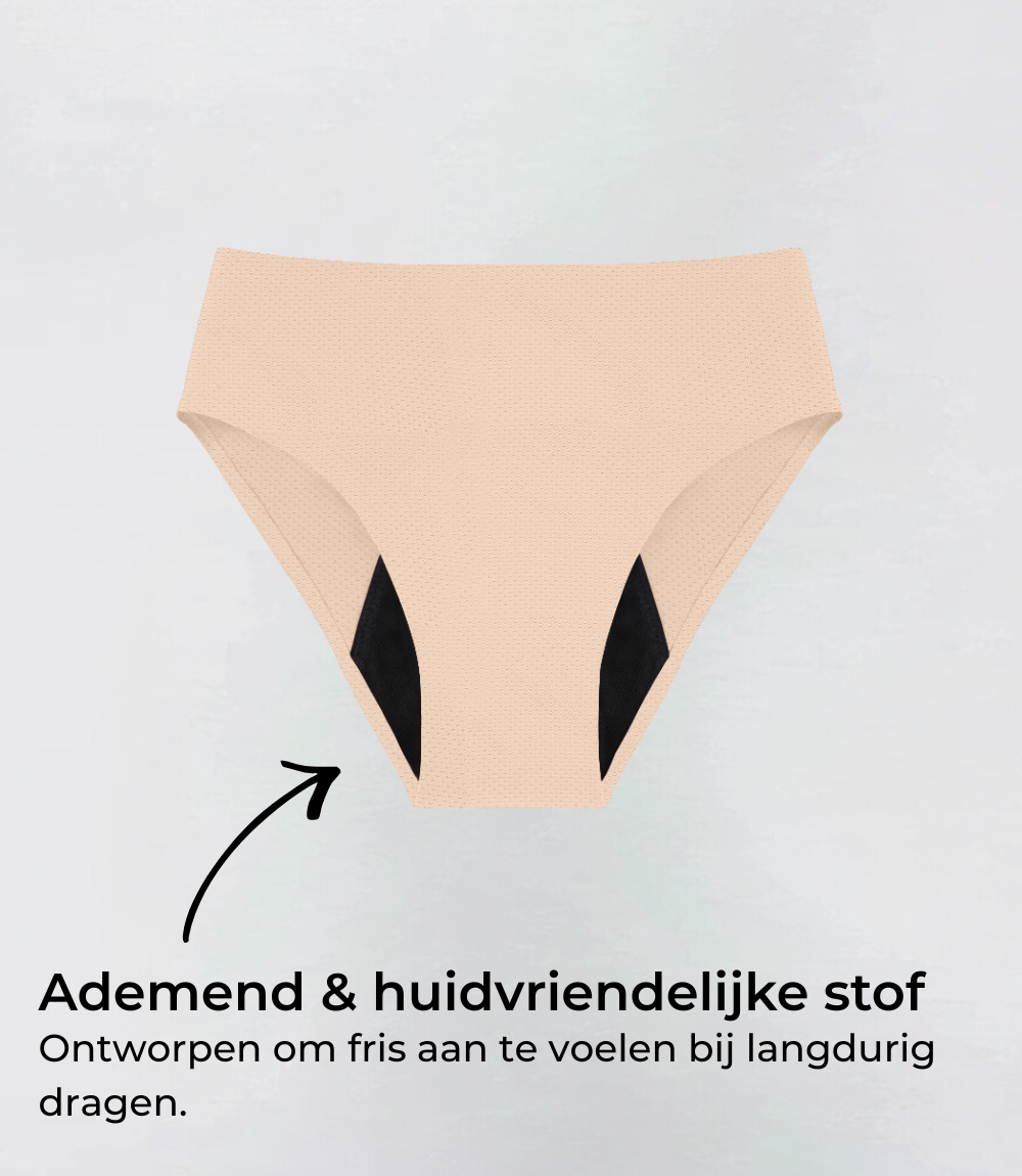 High Waist - Seamless - 100% Leakproof