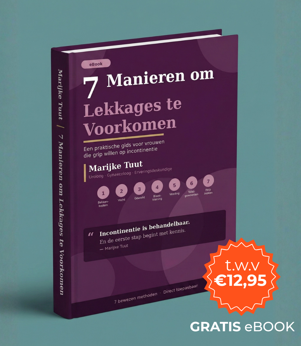 Boyshort met kant - Zwaar - 100% Lekvrij