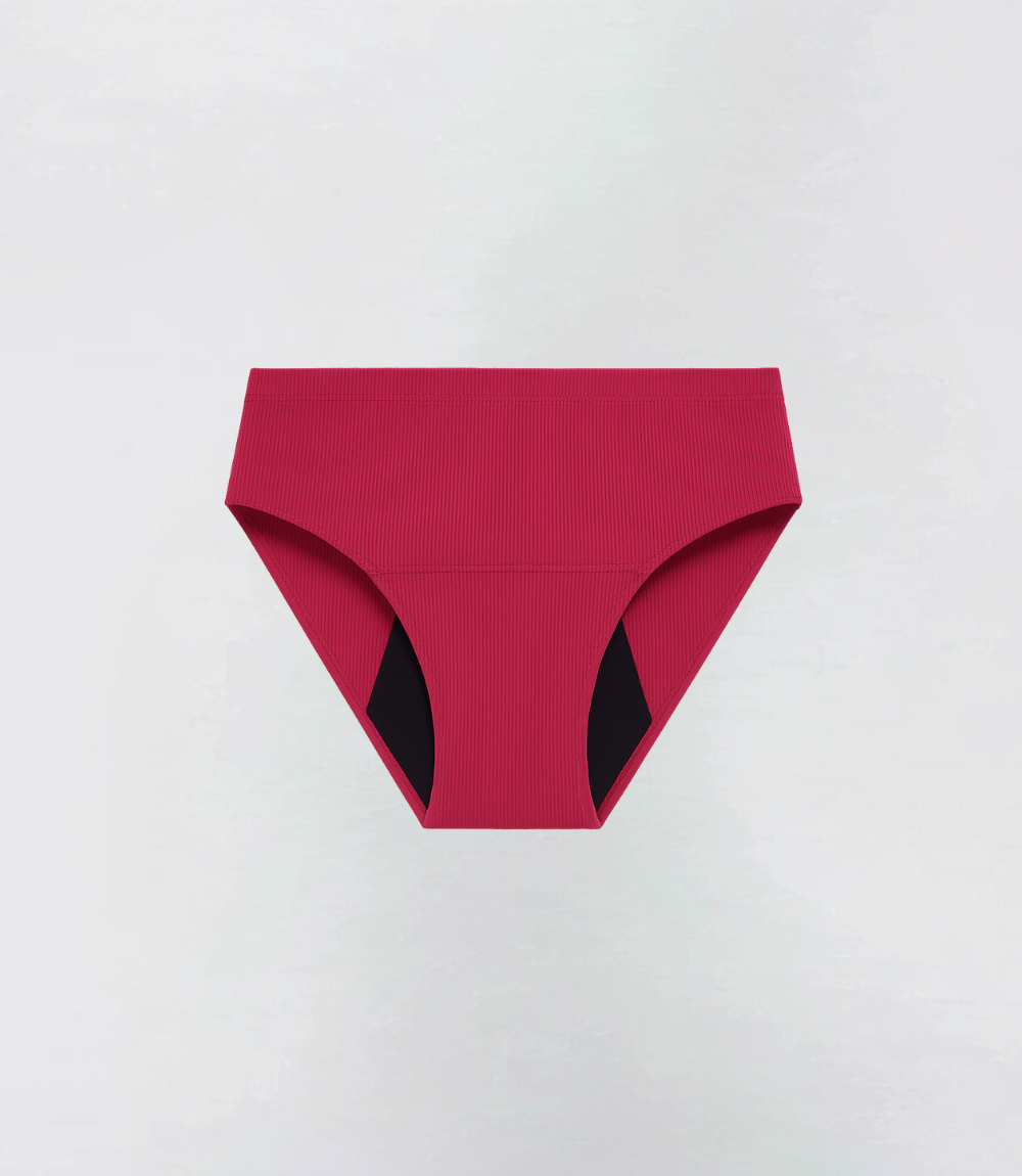 High Waisted - Ribbed - 100% Lekvrij