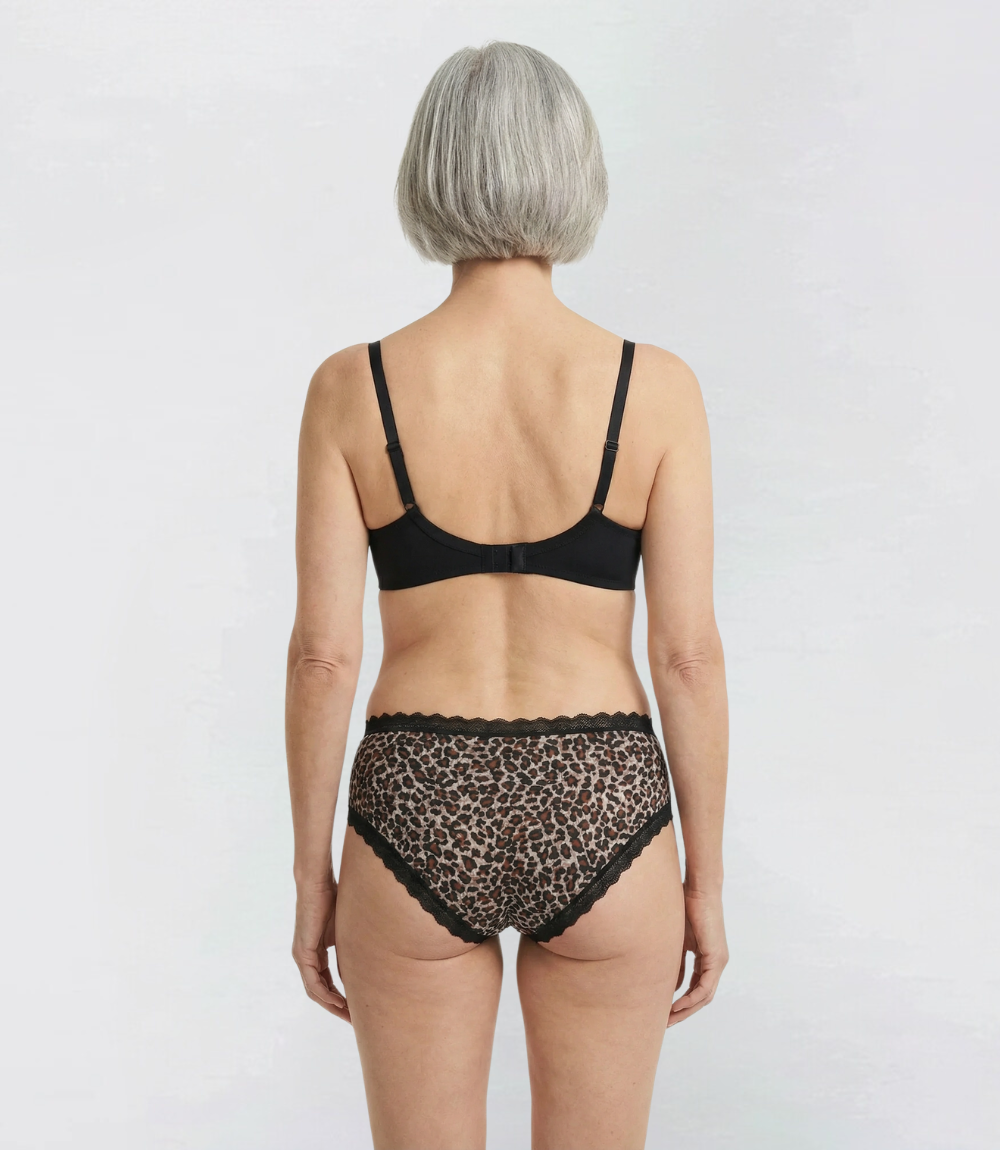 Klassiek luipaard - Organisch katoen - 100% Lekvrij