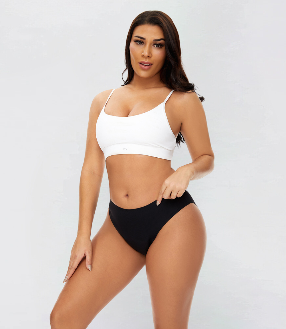High Waisted - Ribbed - 10PACK - 100% Lekvrij