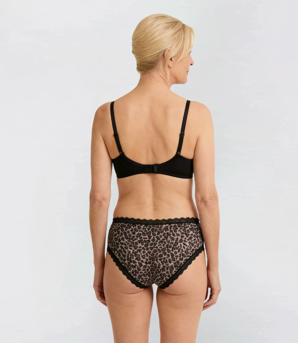 Klassiek luipaard - Organisch katoen - 100% Lekvrij