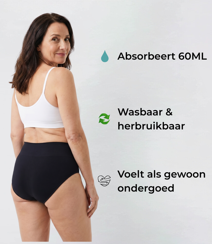 Serenity High Brief - Comfort - 100% Lekvrij