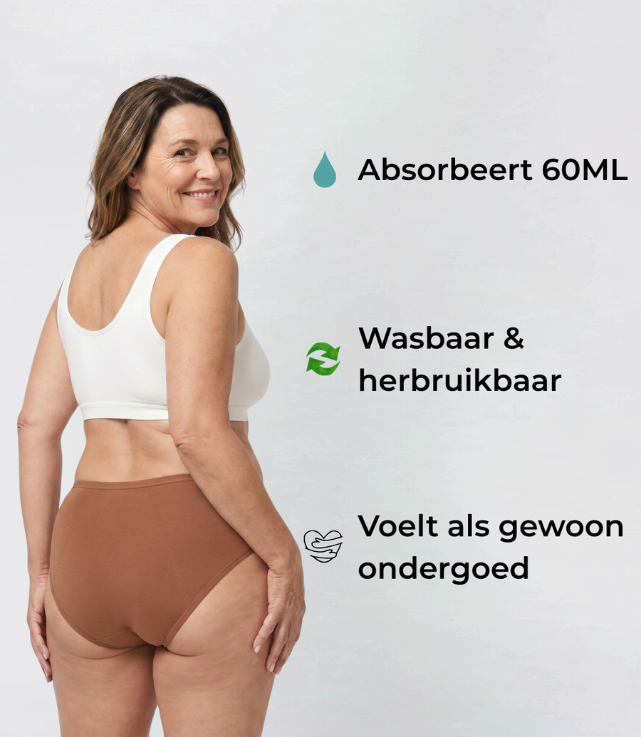 Comfort Slip - Zijdezacht - 100% Lekvrij